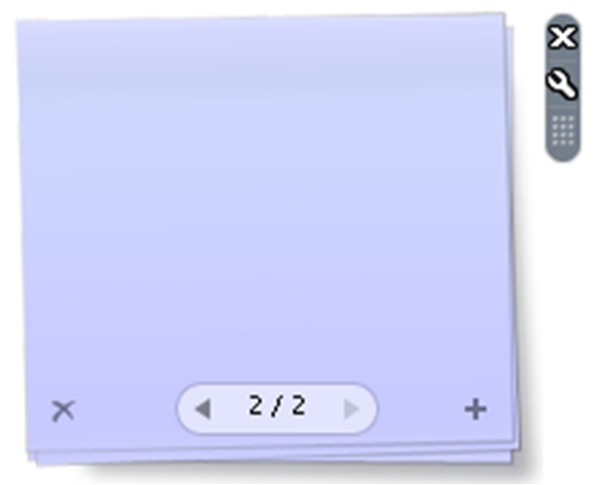図3:附箋(vista)